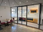 Blick ins Servicezentrum